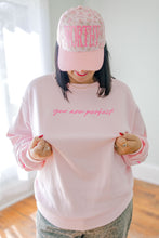 Load image into Gallery viewer, Worthy Pink Sweatshirt