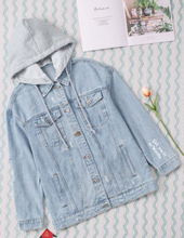 Load image into Gallery viewer, My Worth - Denim Jacket
